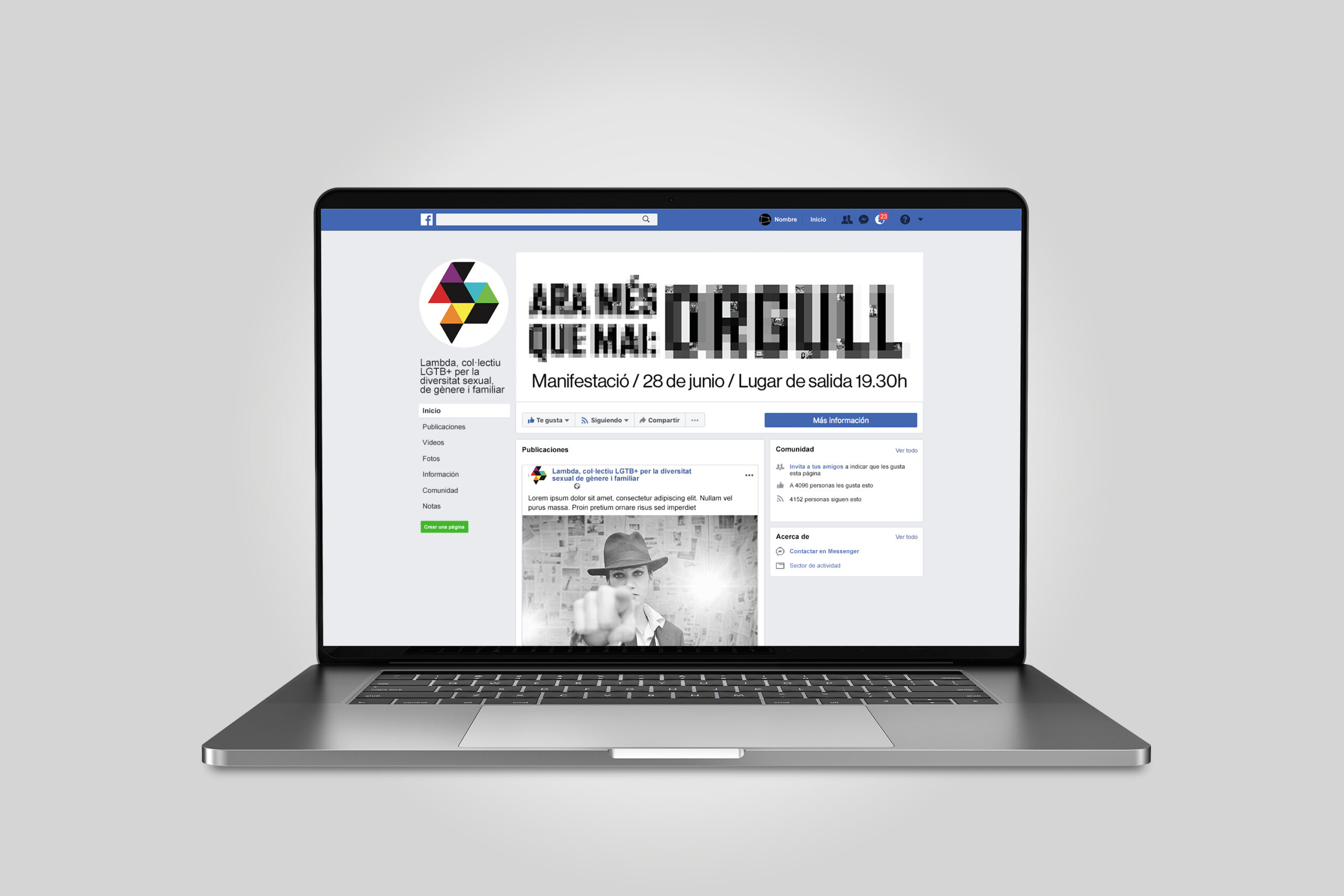 Facebook Orgull